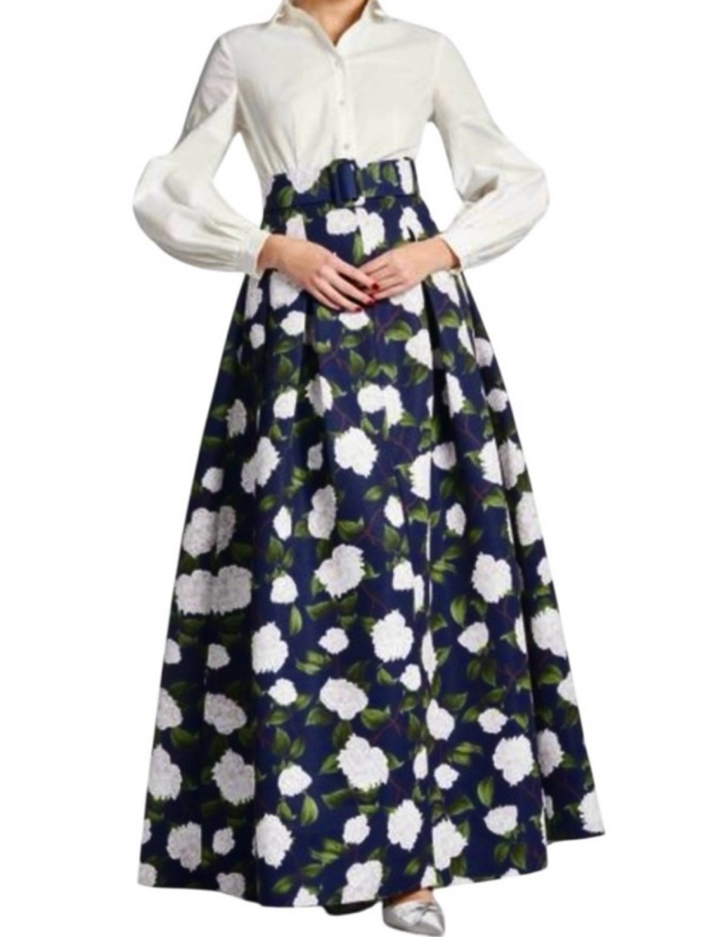Sachin & Babi Floral Florence Ball Gown Formal NWT